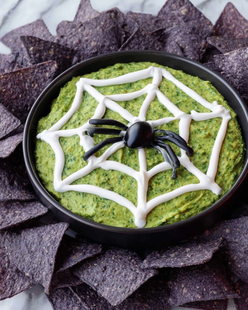 Decorate Your Dip: Make Spider Web Guacamole for Guests