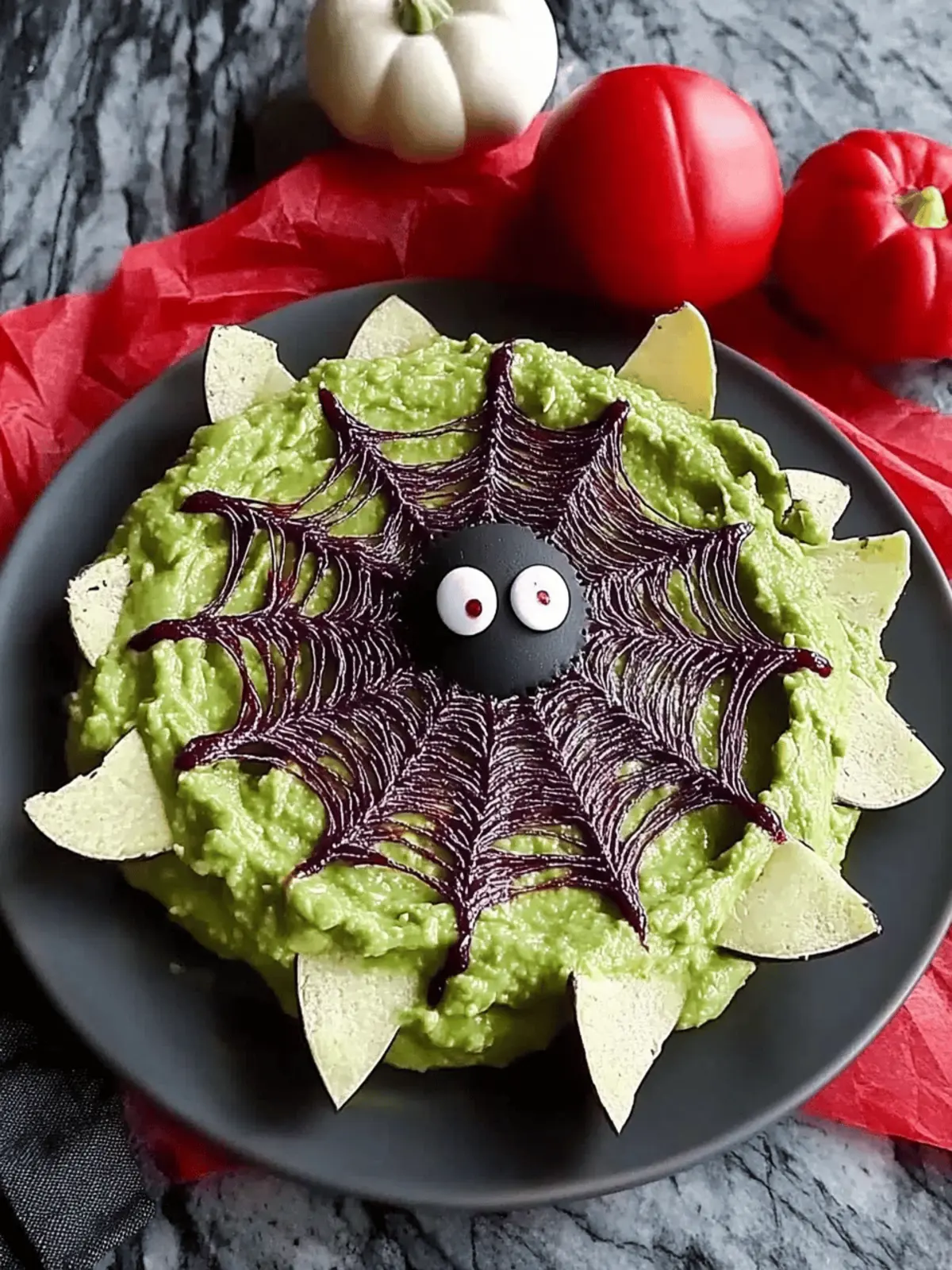 Easy Spider Web Halloween Guacamole: A Spooky Party Dip